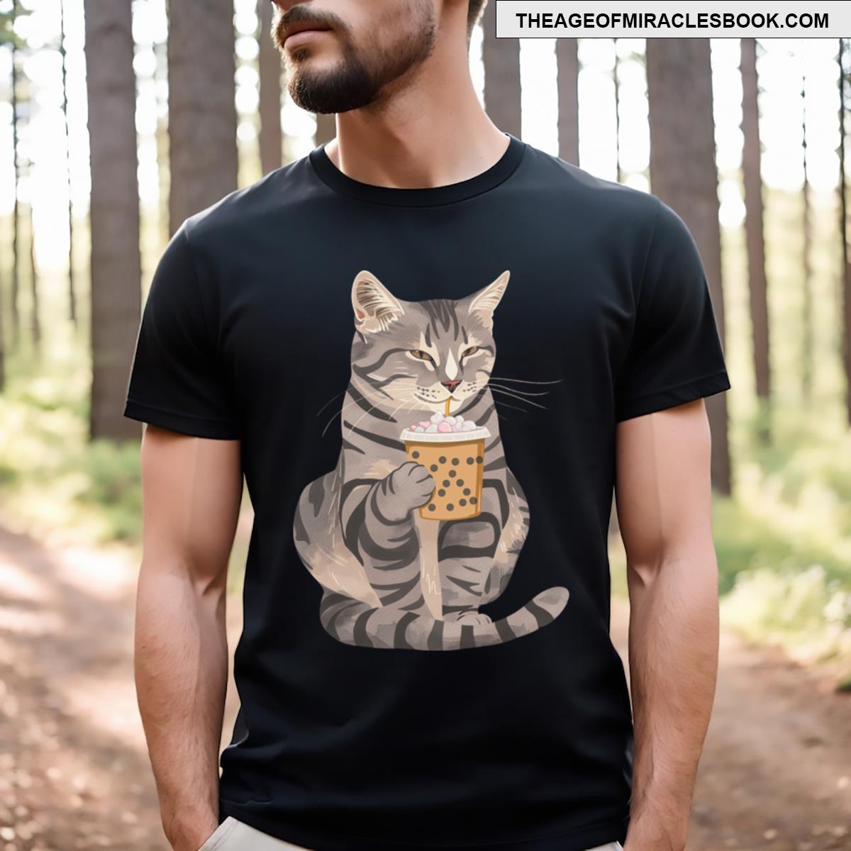 Cat’s Boba Magic T-shirt