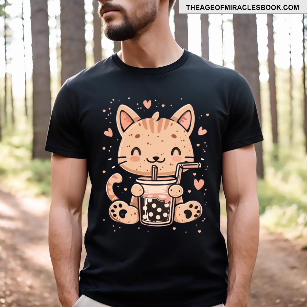 Cat’s Boba Wonders T-shirt