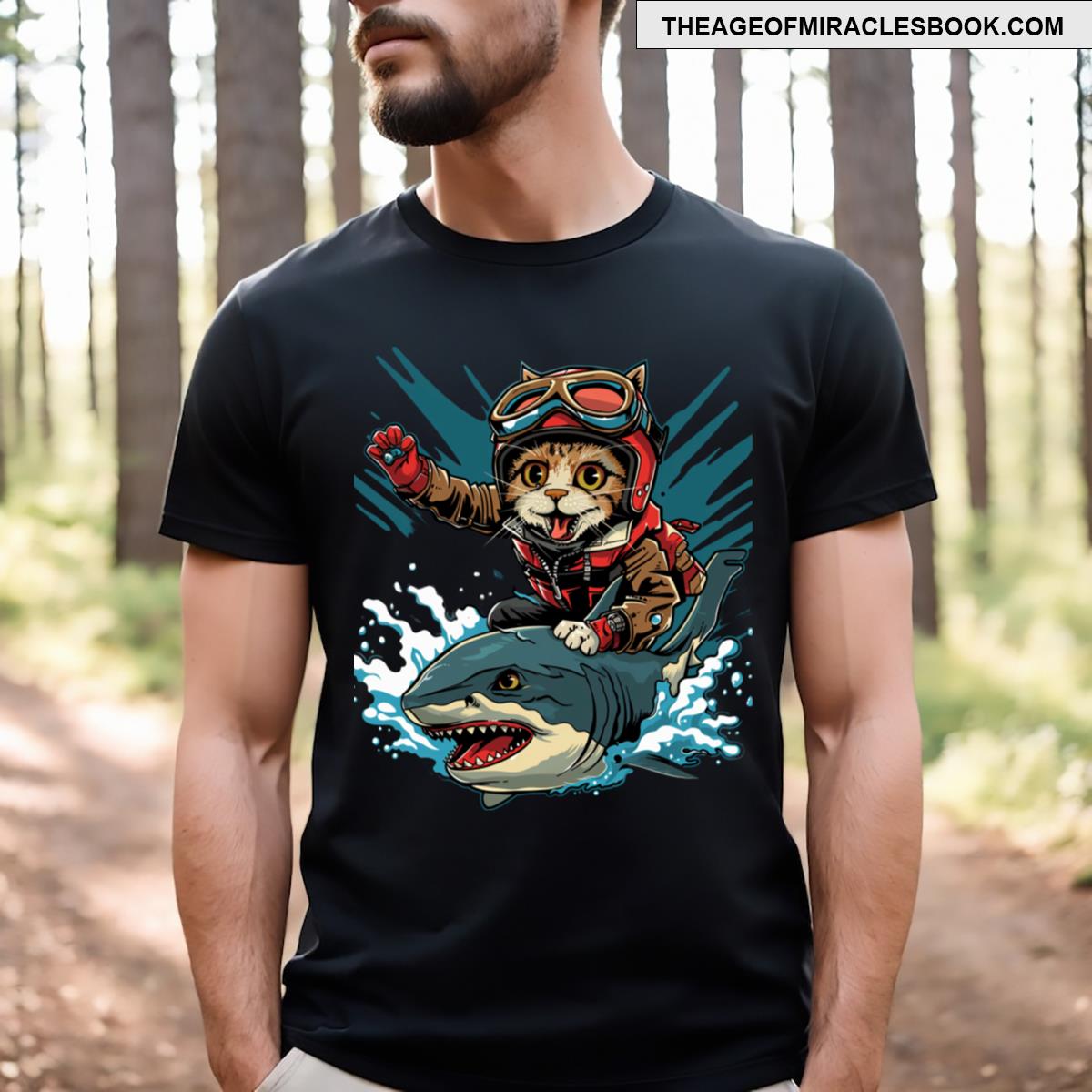 Cat’s Finned Companion T-shirt