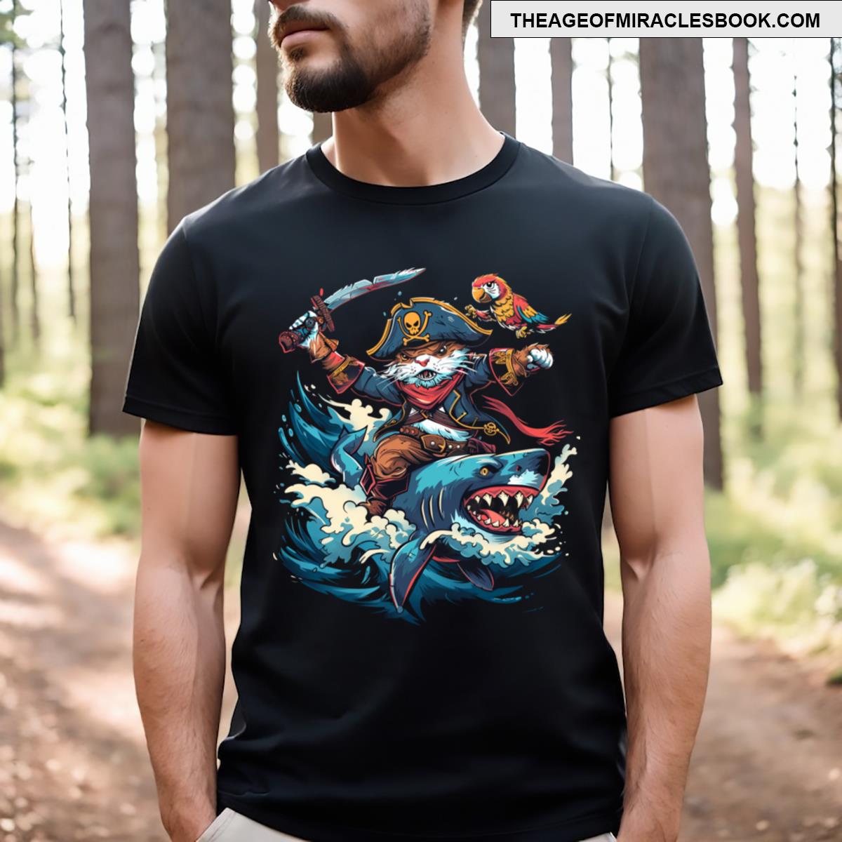 Cat’s Ocean Exploration T-shirt
