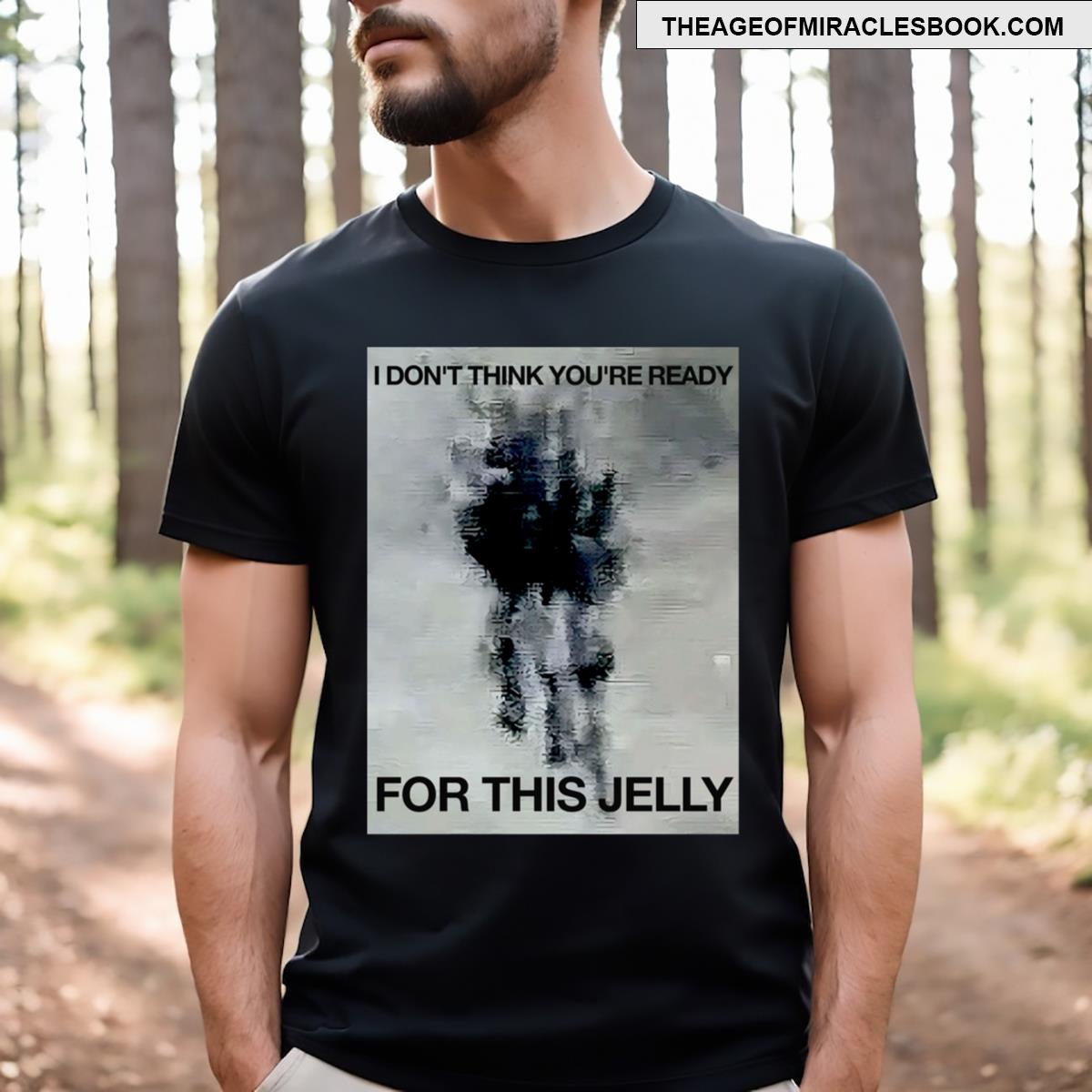 Jellyfish Ufo Video Meme Design T-shirt