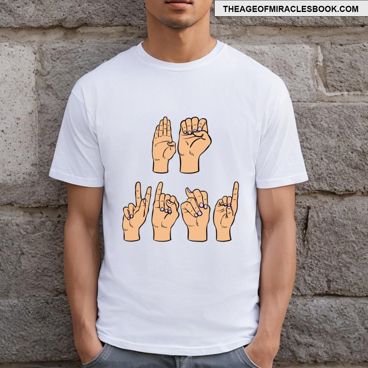 Sign Language Be Kind T-shirt