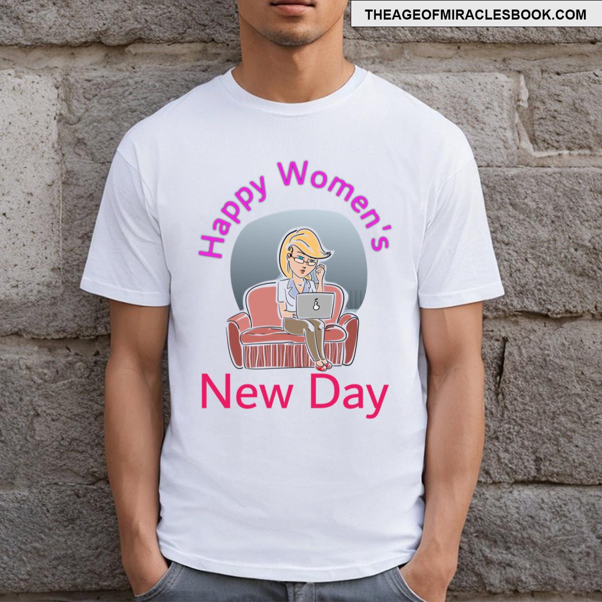 Women’s Support Each Other Great Things Happy T-shirt