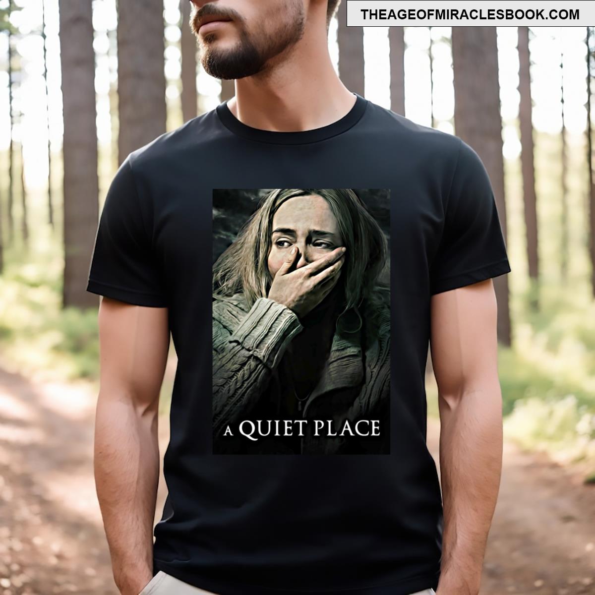 A Quite Place Poster T-shirt