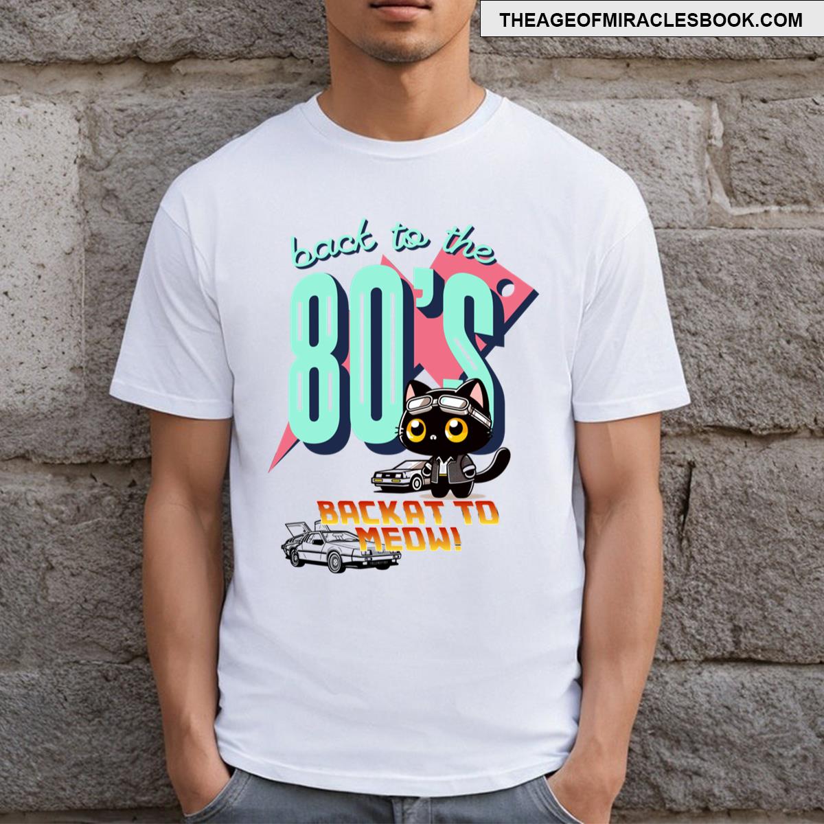 Back To The Black Cat T-shirt