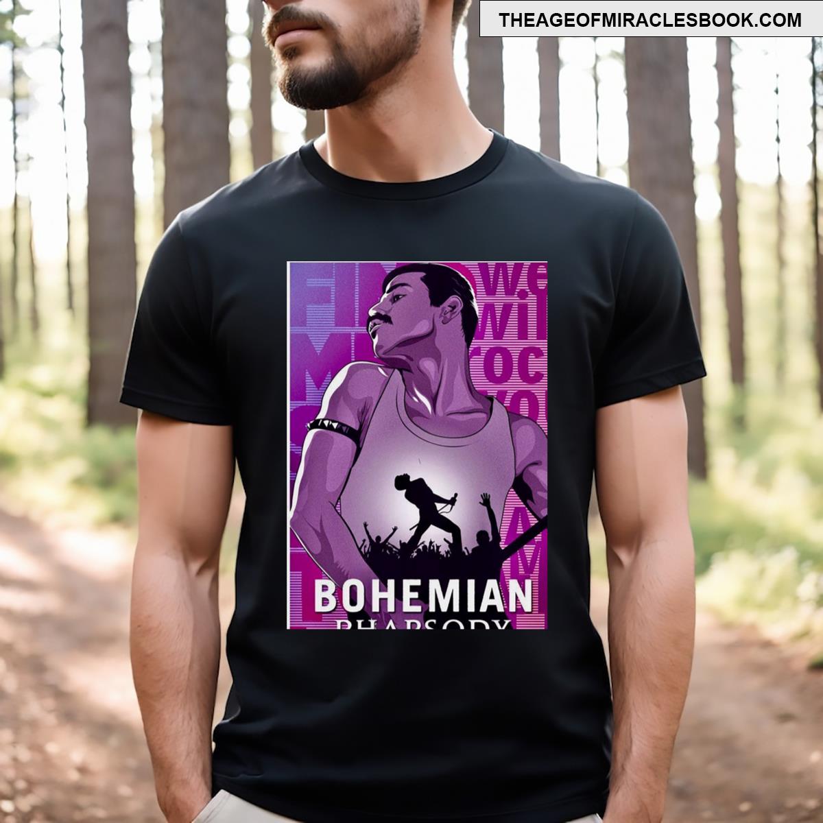 Bohemian Rhapsody Poster T-shirt
