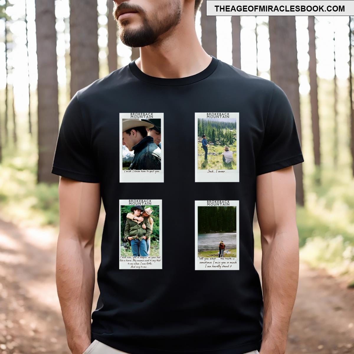 Brokeback Mountain Sticker Set T T-shirt