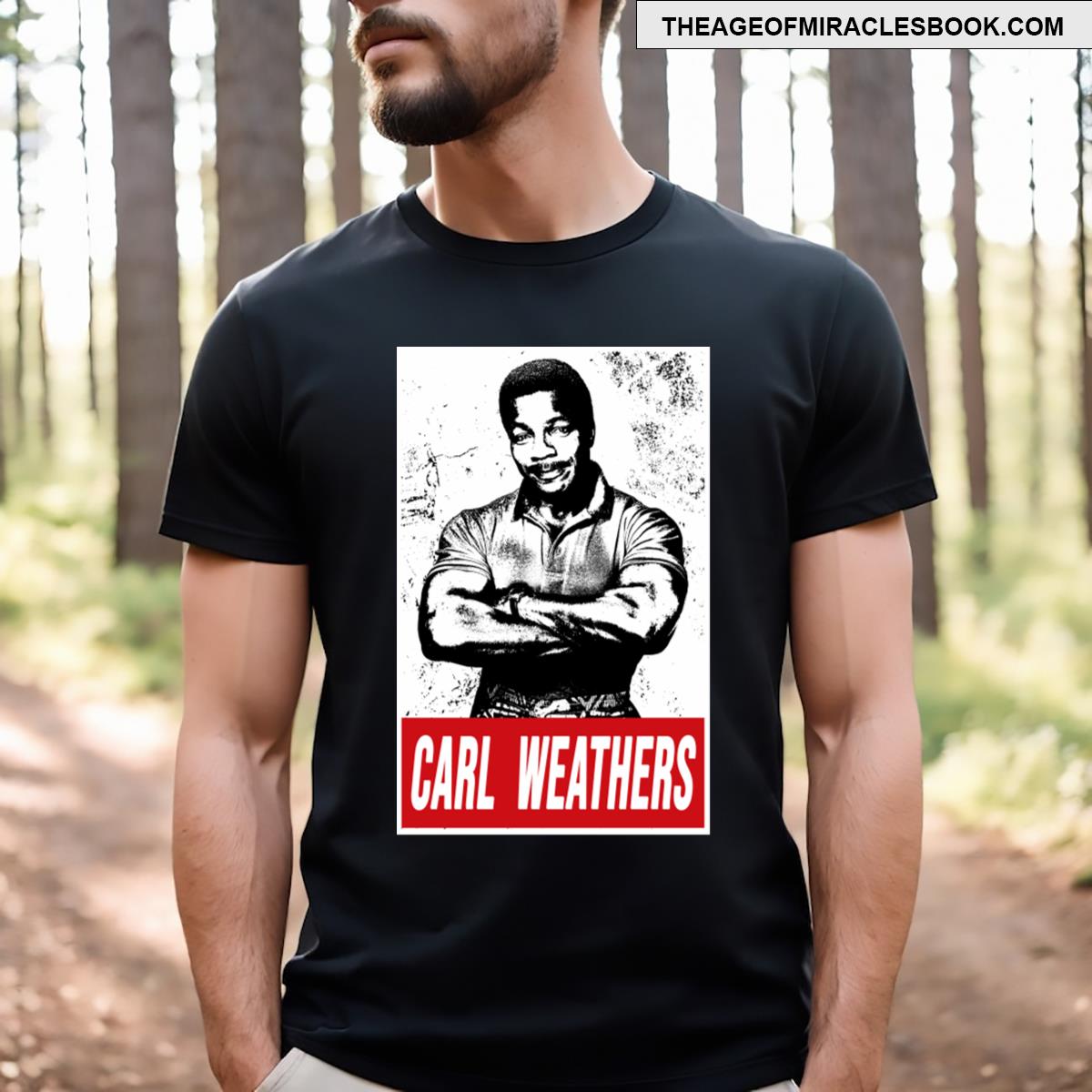 Carl Weathers Bw T-shirt
