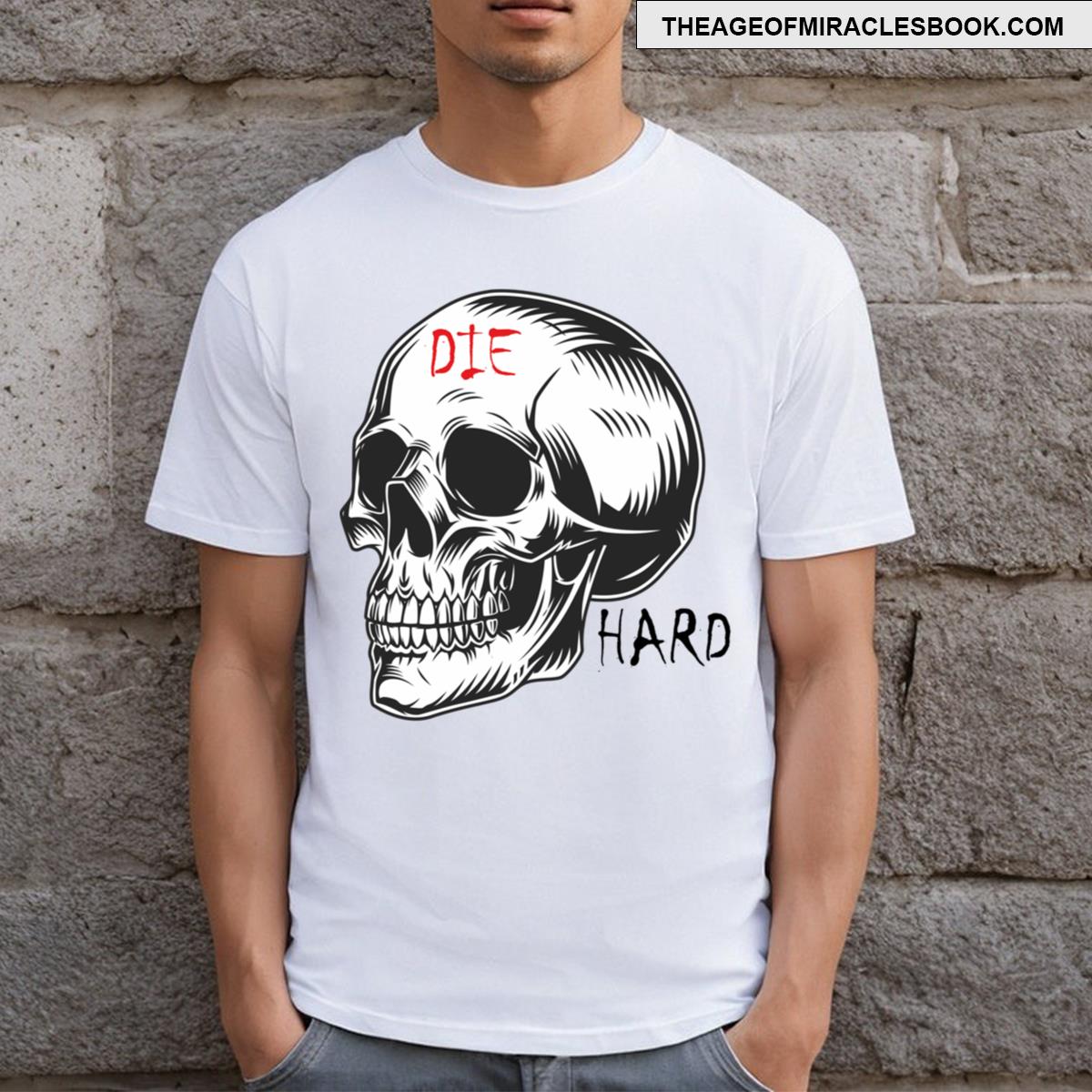 Die Hard Sticker T-shirt