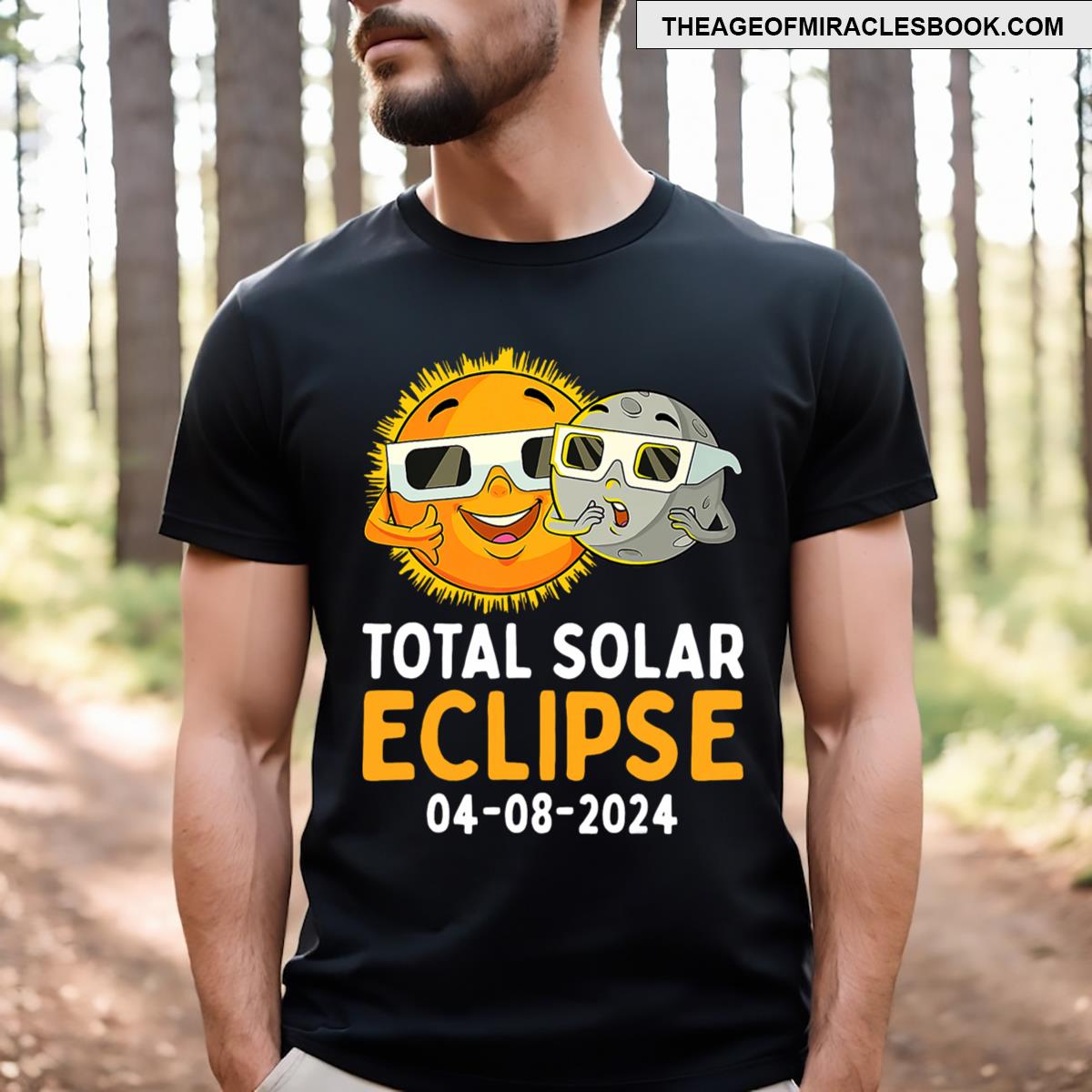 Funny Total Solar Eclipse April 8 2024 T-shirt