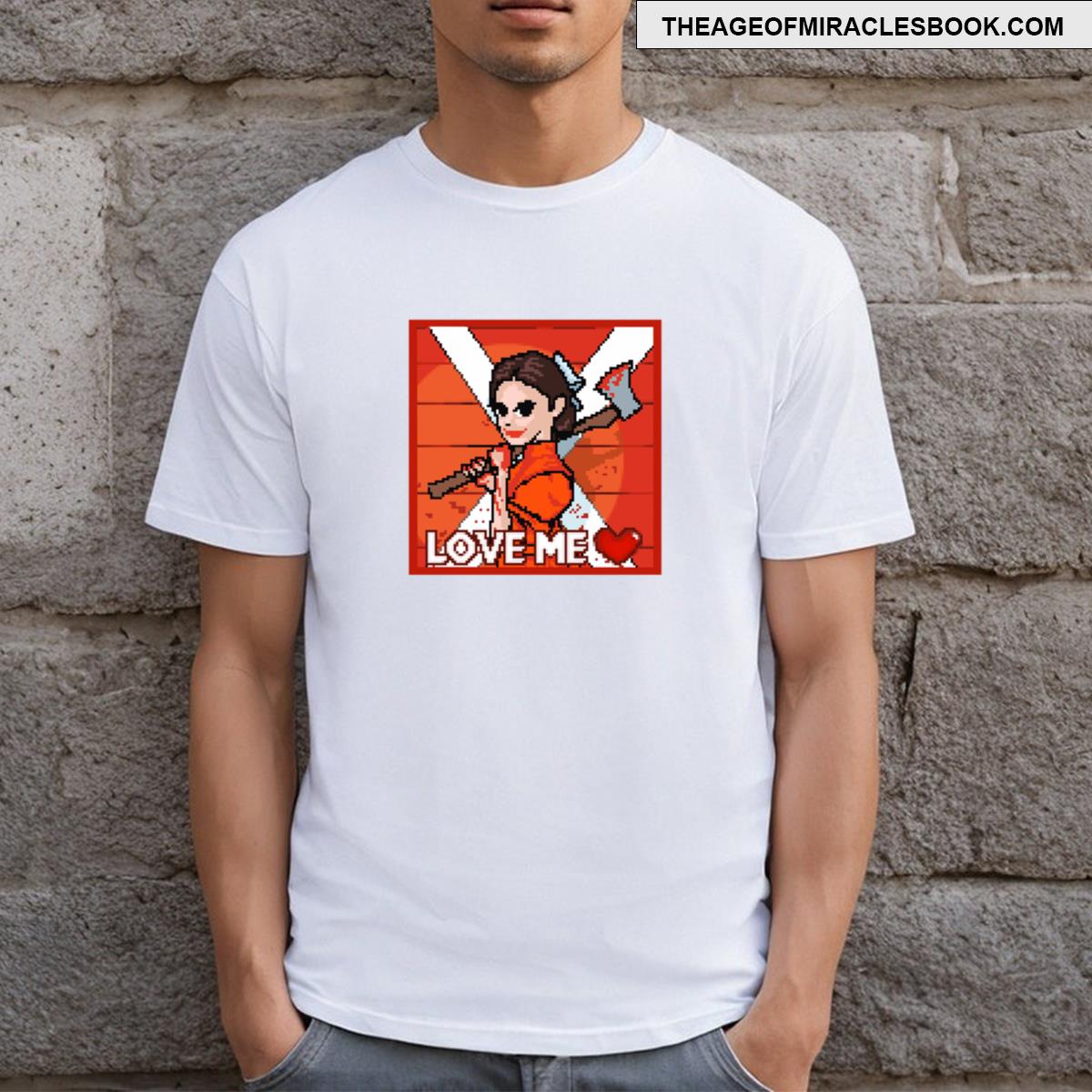 Pearl Mia Goth Pixel Art T-shirt