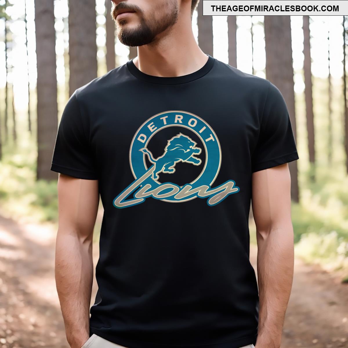 Retro Detroit Lions T-shirt