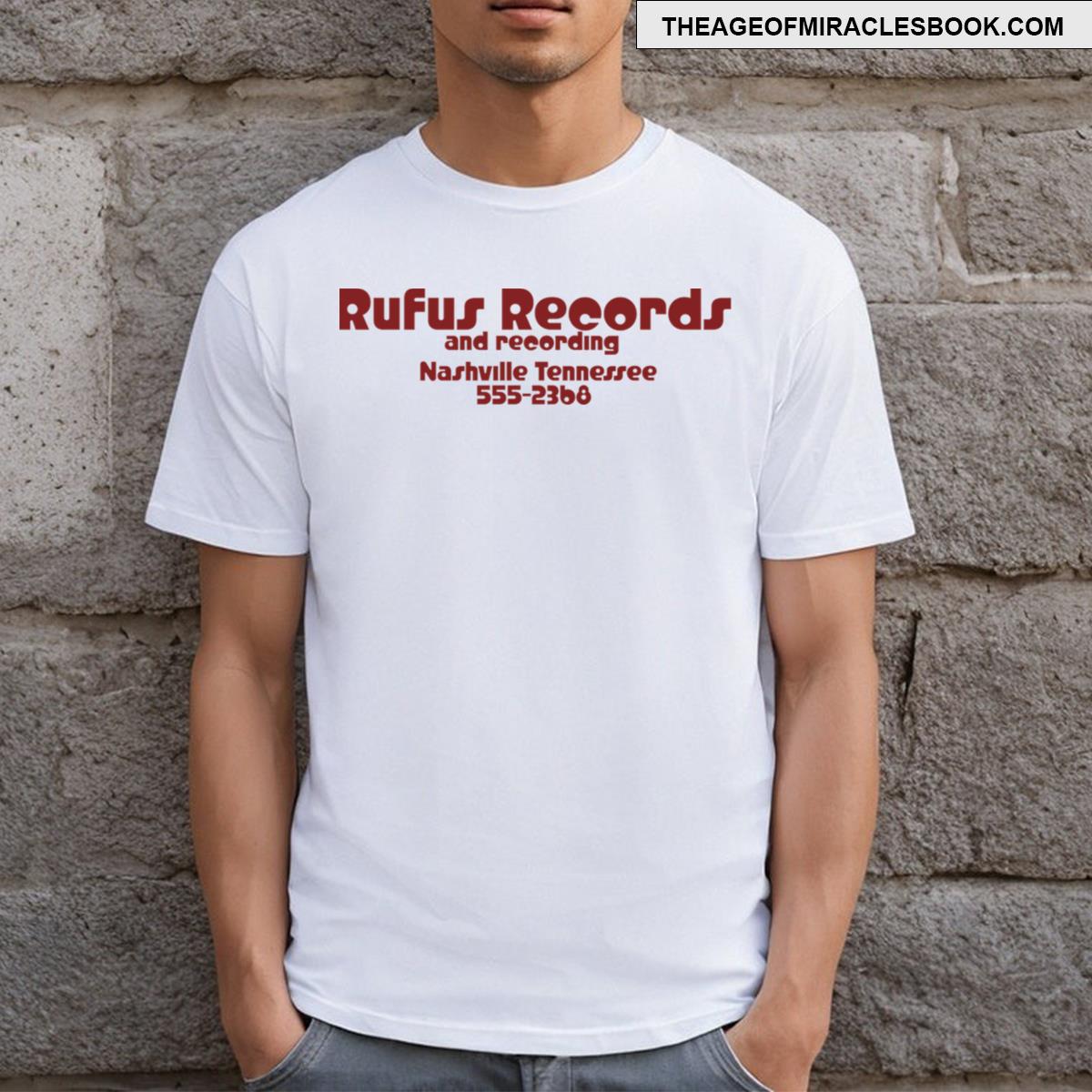 Rufus Records T-shirt