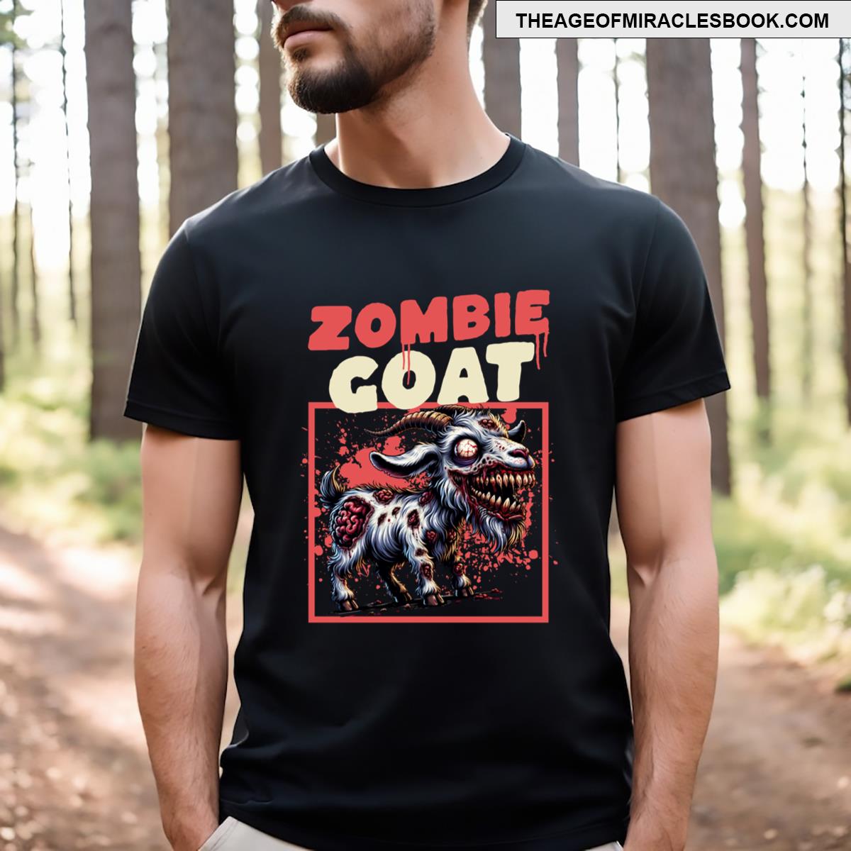Zombie Goat Funny Essential T-shirt