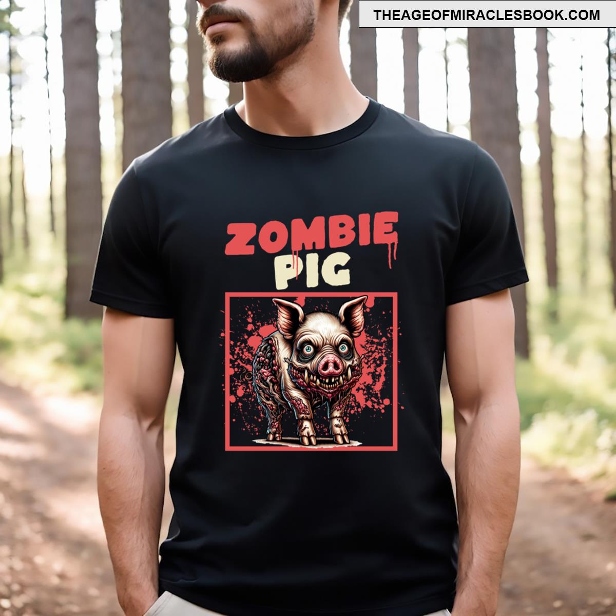Zombie Pig Funny Essential T-shirt