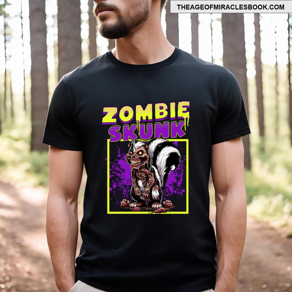 Zombie Skunk Funny Essential T-shirt
