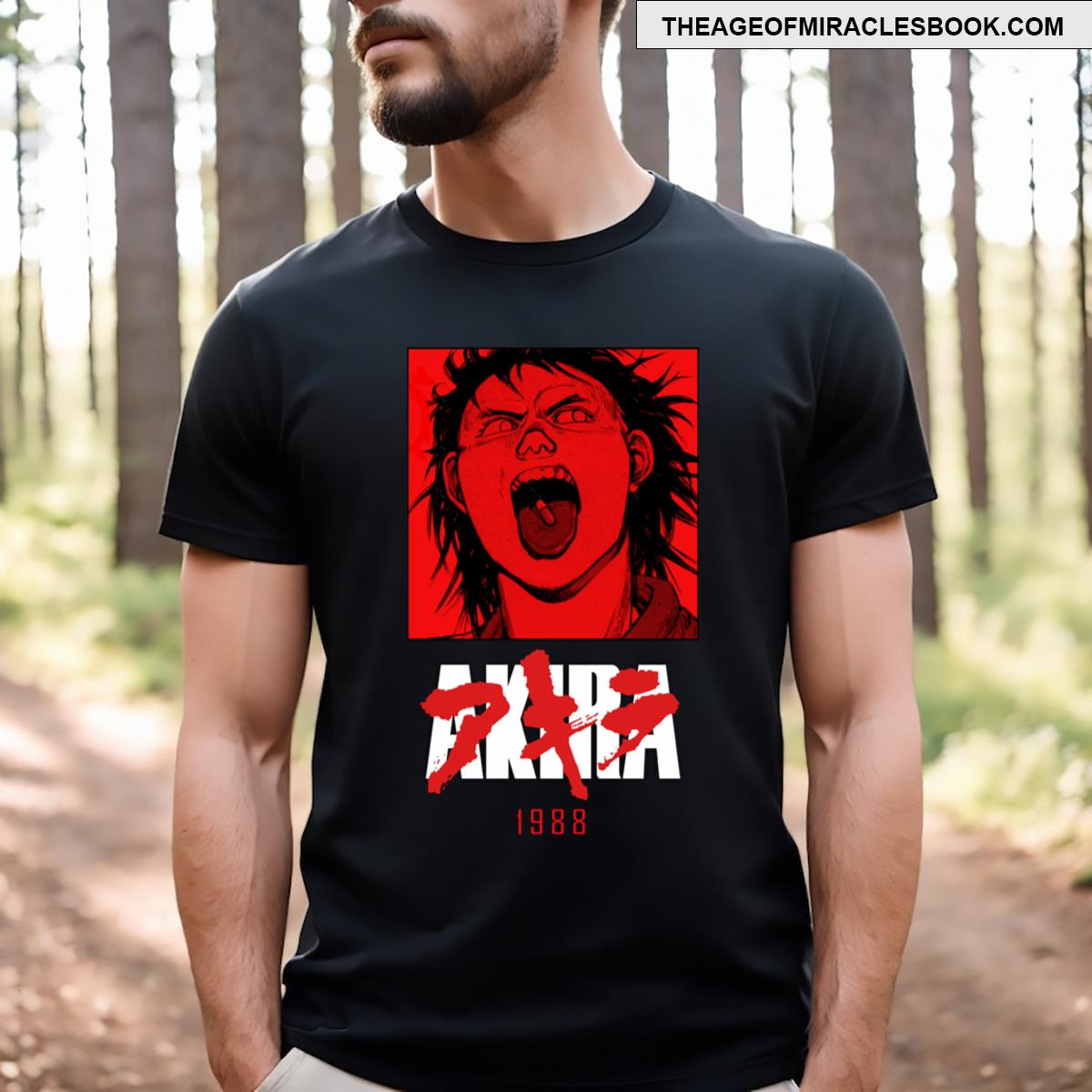 Akira Tetsuo 1988 Red T-shirt