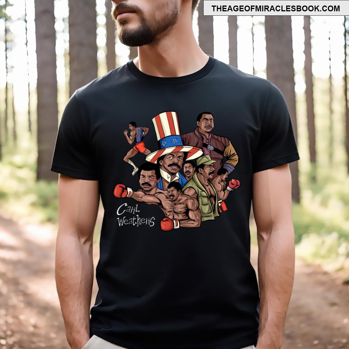 Apollo Creedcarl Weathers T-shirt