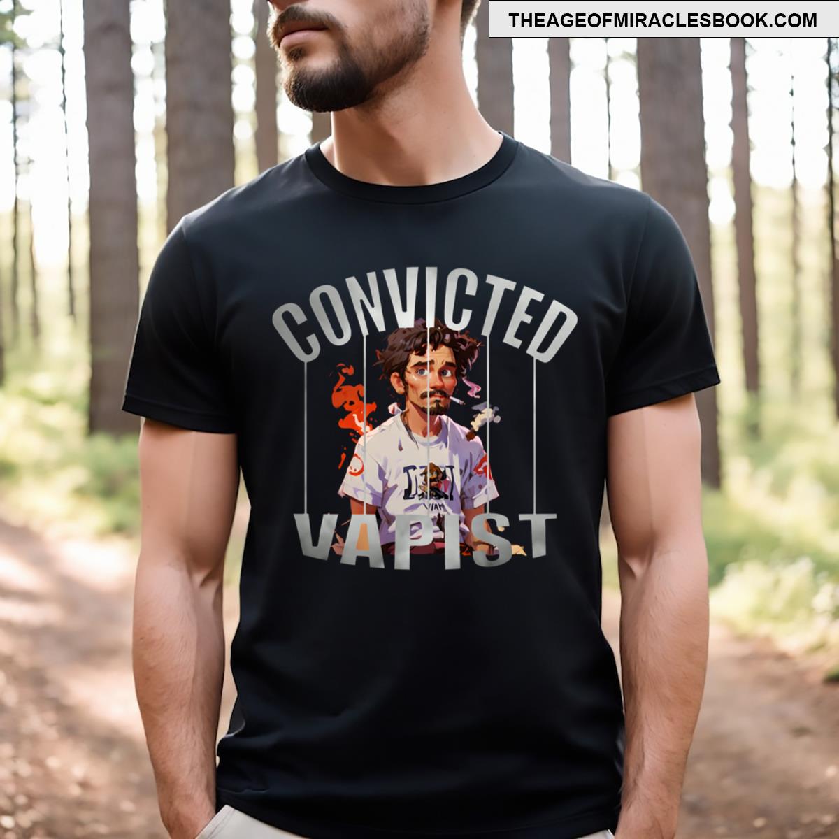 Convicted Vapist V5 T-shirt