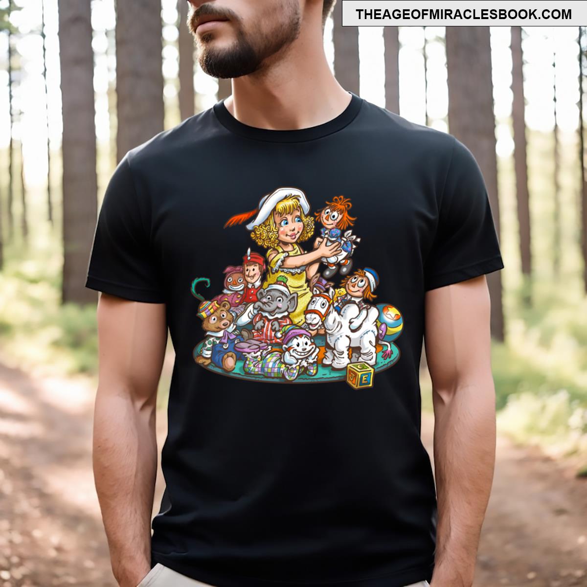 Girl With Dolls T-shirt