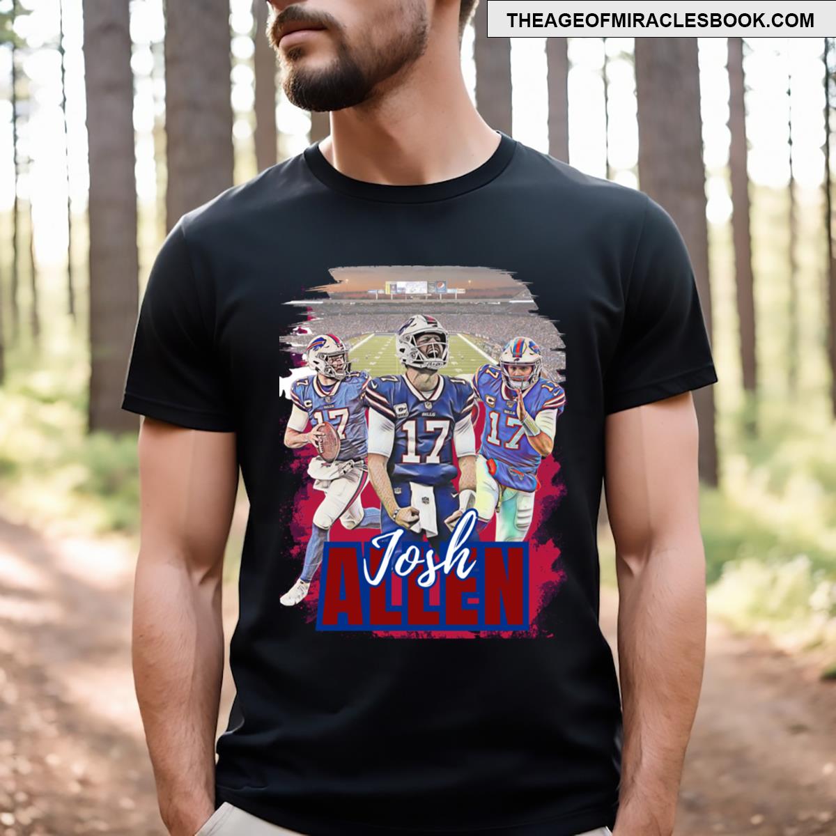 Josh Allen Fan Art T-shirt
