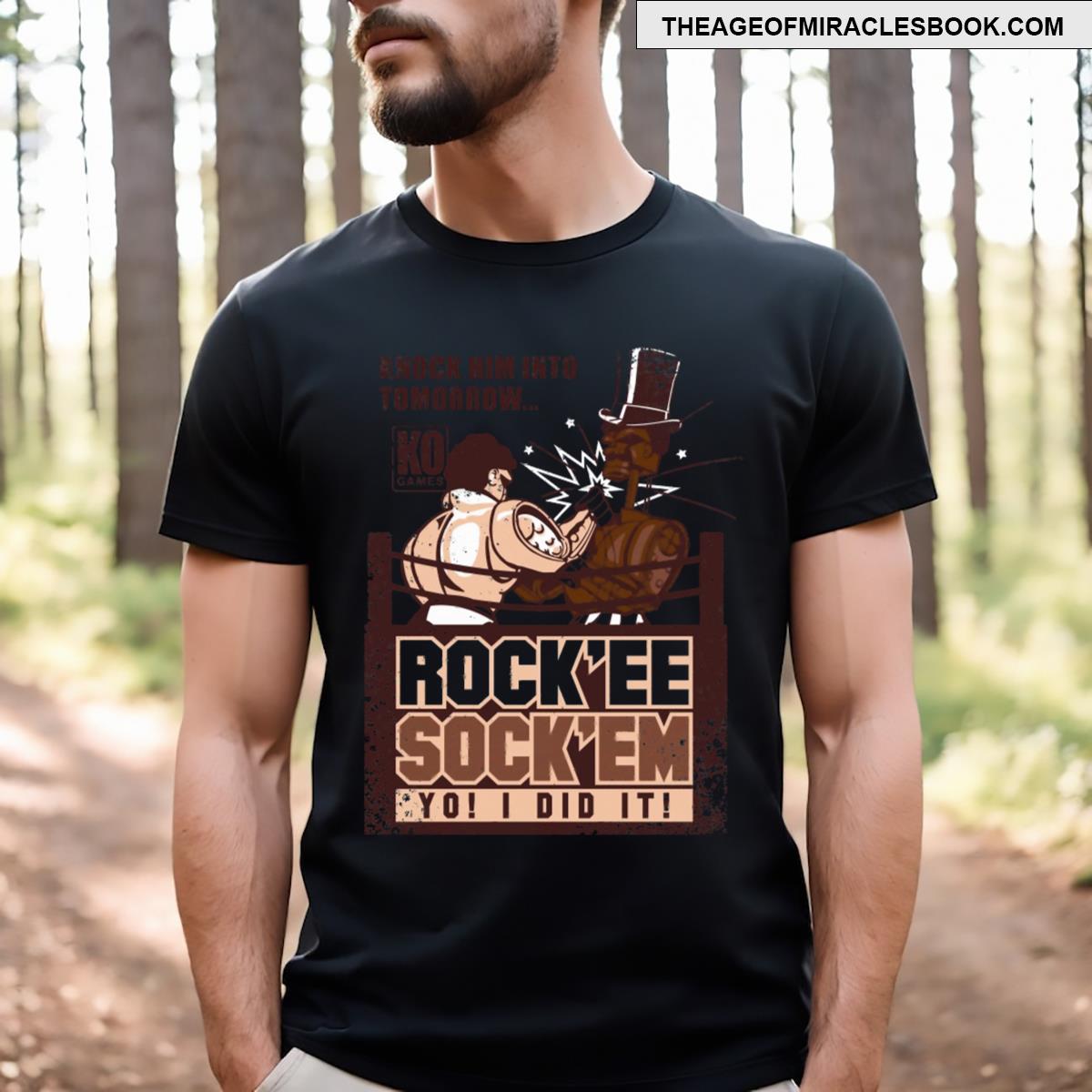 Rockee Sockem T-shirt