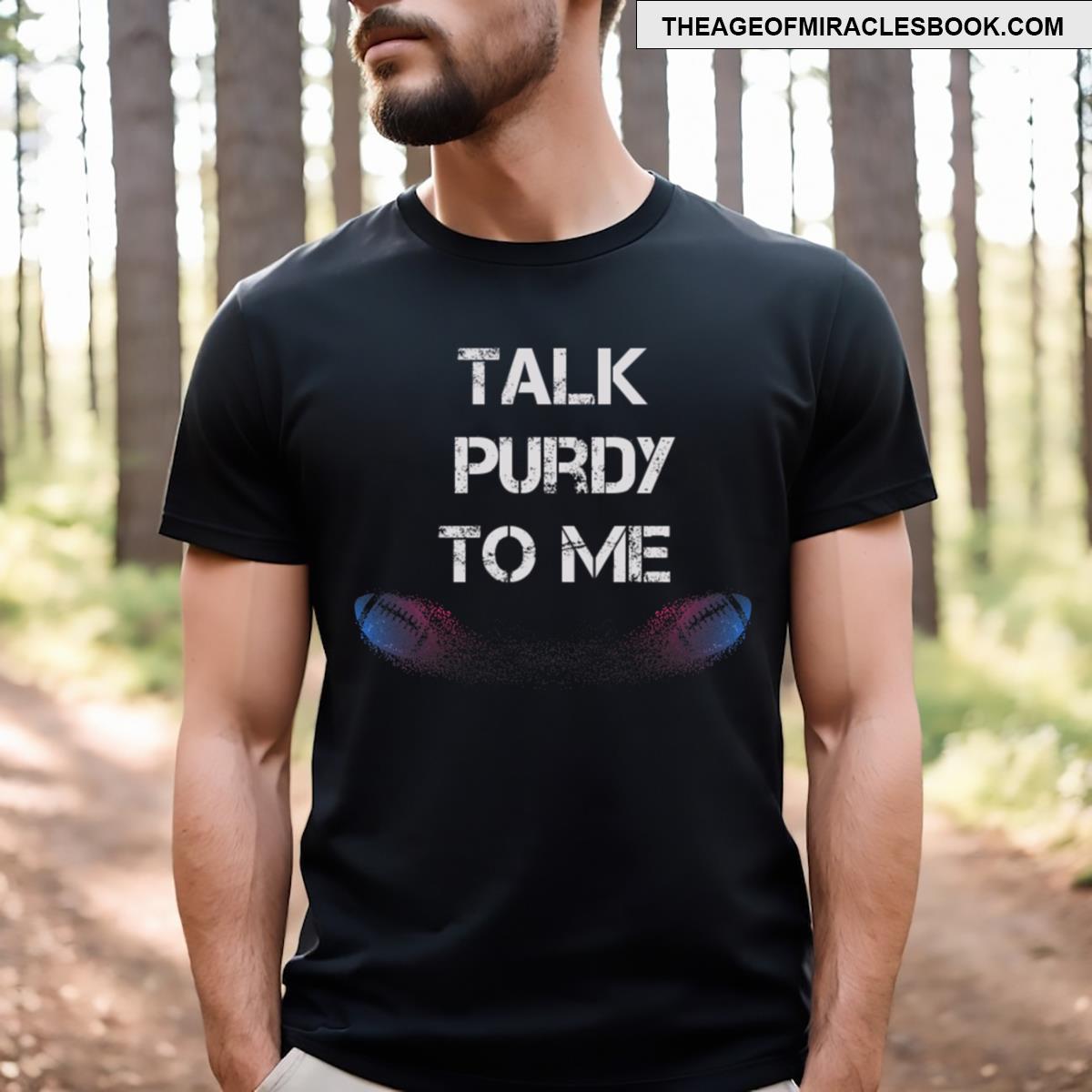 Talk Purdy To Me Funny Essential T-shirt
