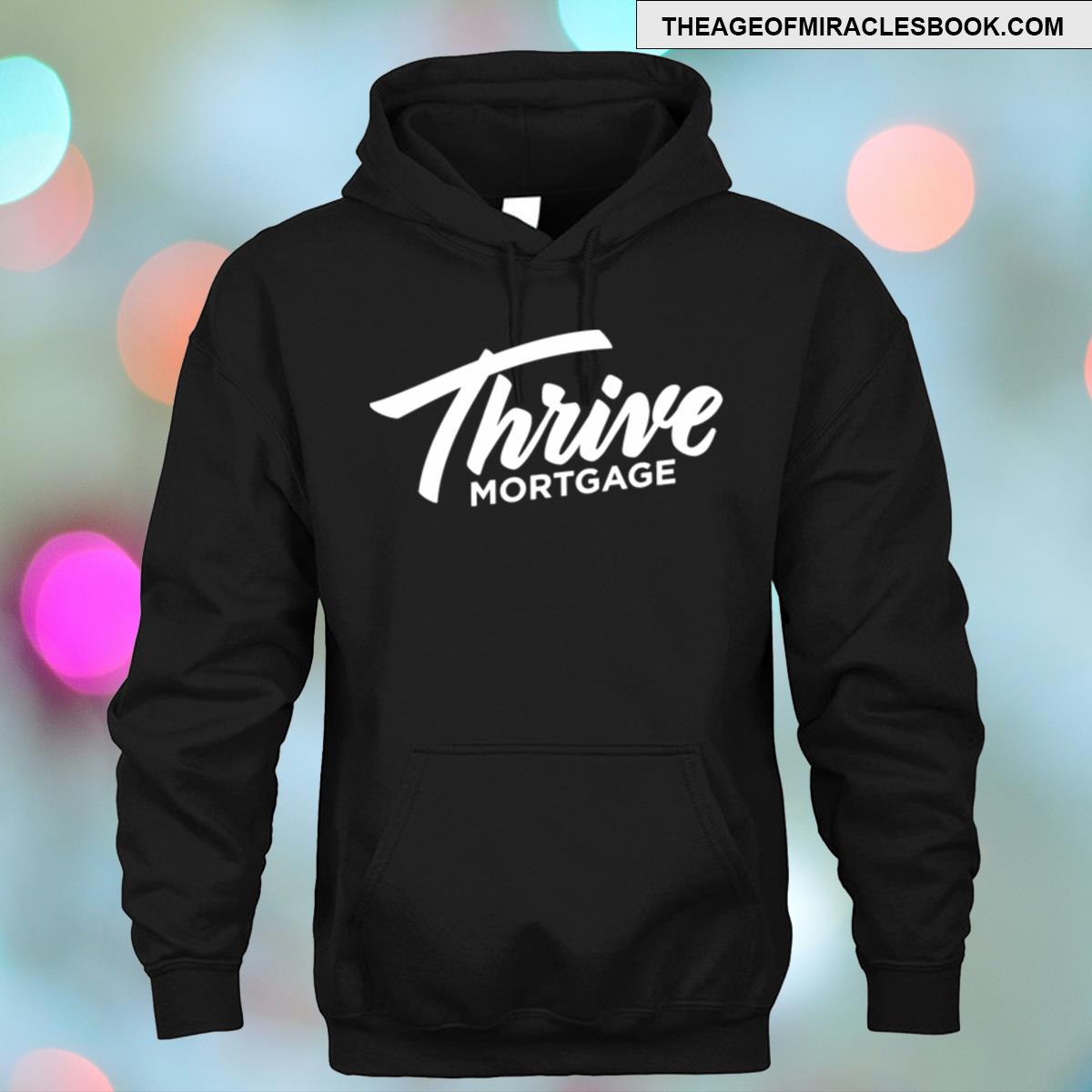 Alternative view of White Thrive Logo Essential T-shirt