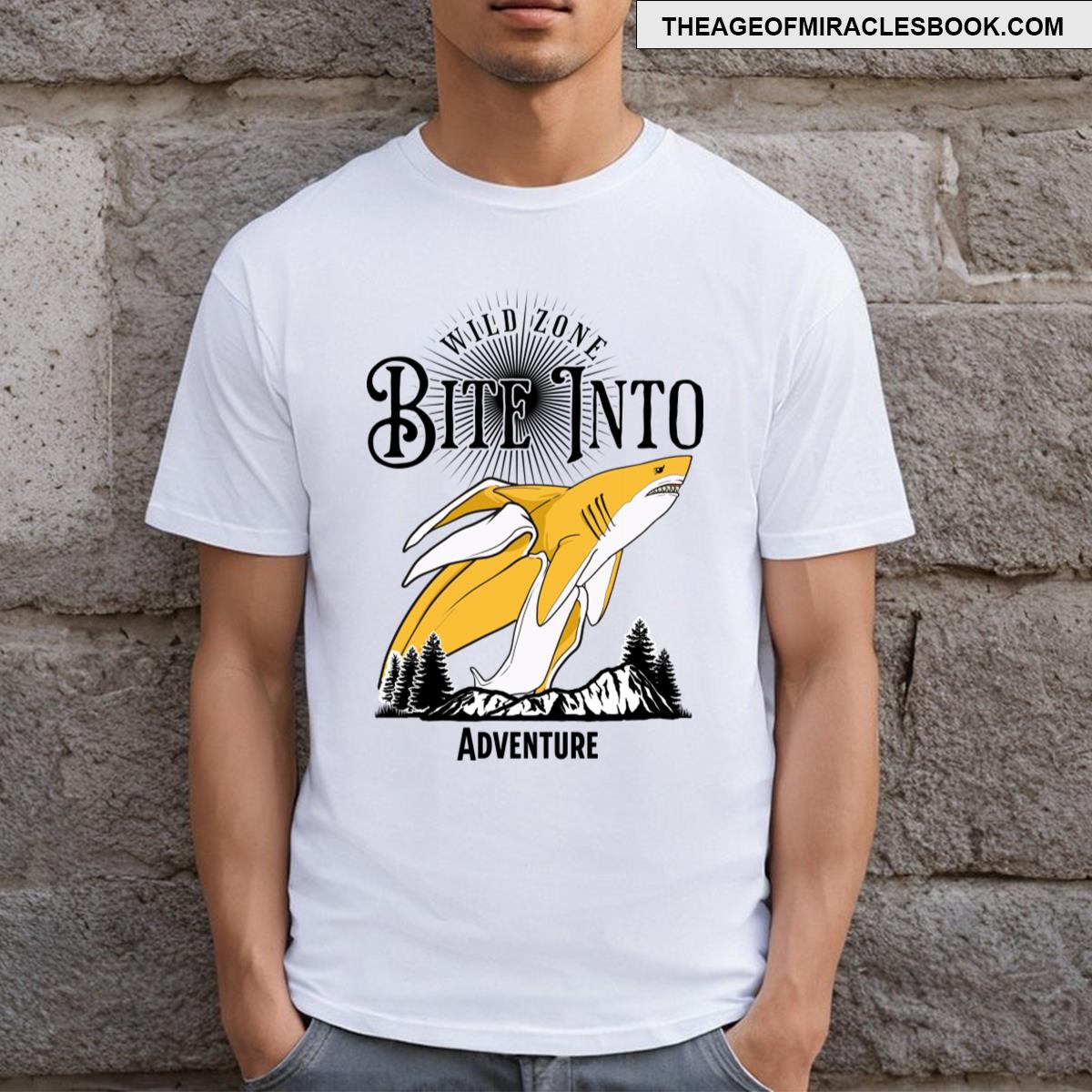 Bite Into Wild Zone Adventurous Shark T-shirt