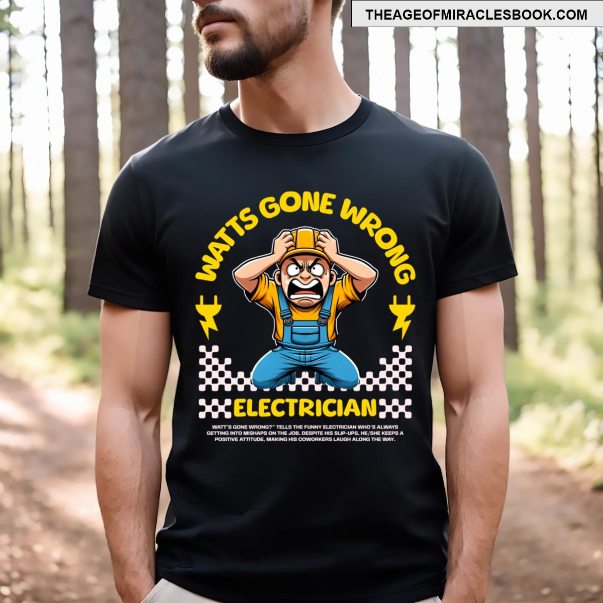 Funny Electrician T-shirt
