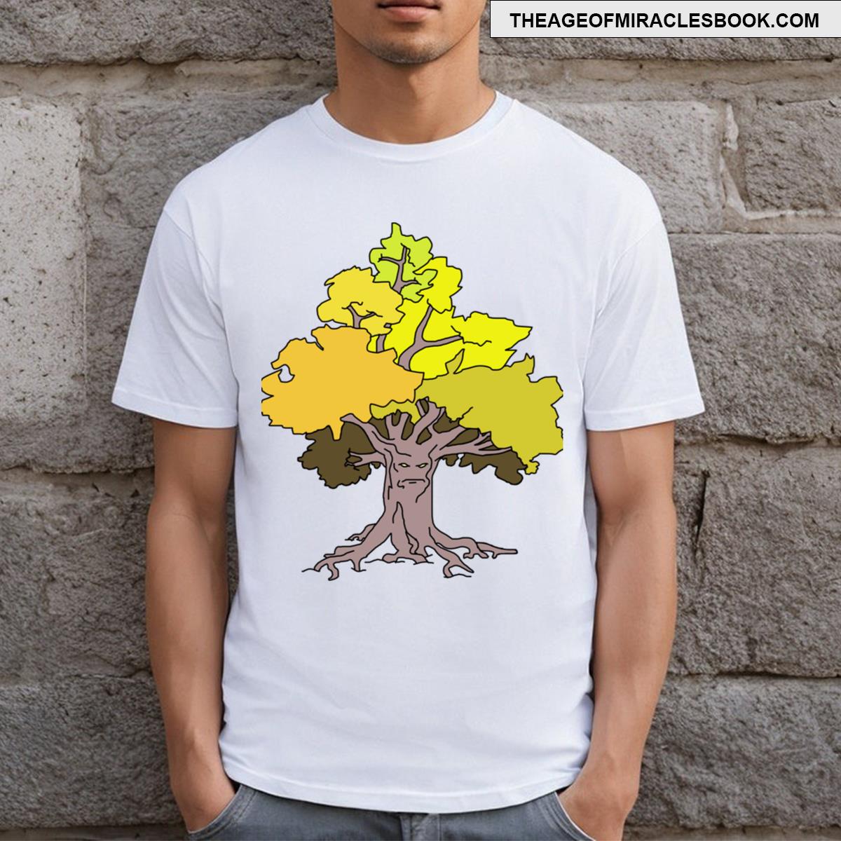 Grumpy Treant In The Enchanted Forest T-shirt