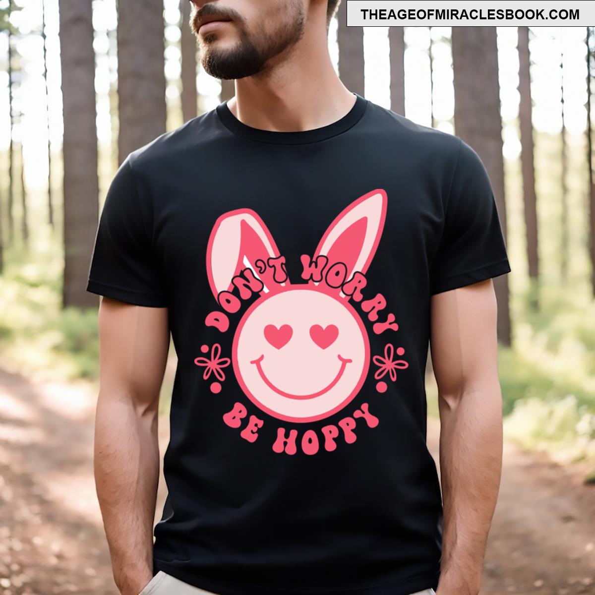 Happy Easter Easter Vibes Easter Squad Easter Bunny Kids Easter T-shirt