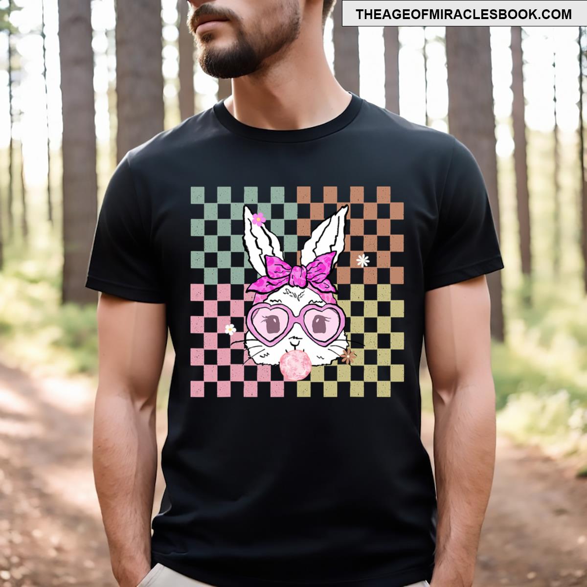 Happy Easter Day Bunny Rabbit For Kids T-shirt