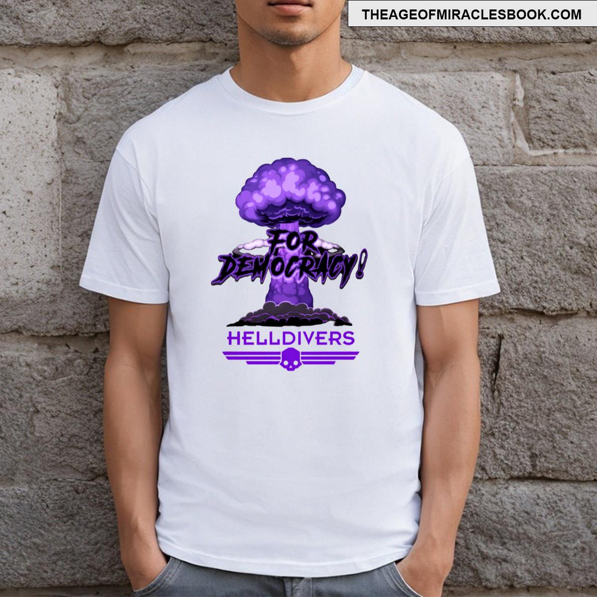 Helldivers For Democracy T-shirt