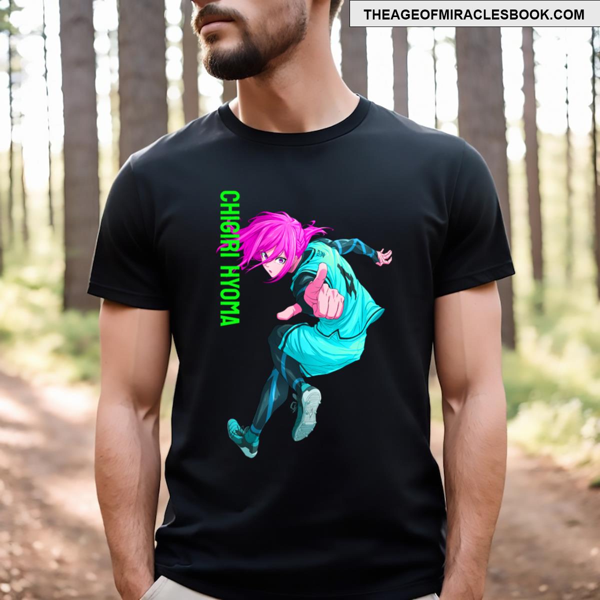 Hyoma Chigiri Blue Lock T-shirt