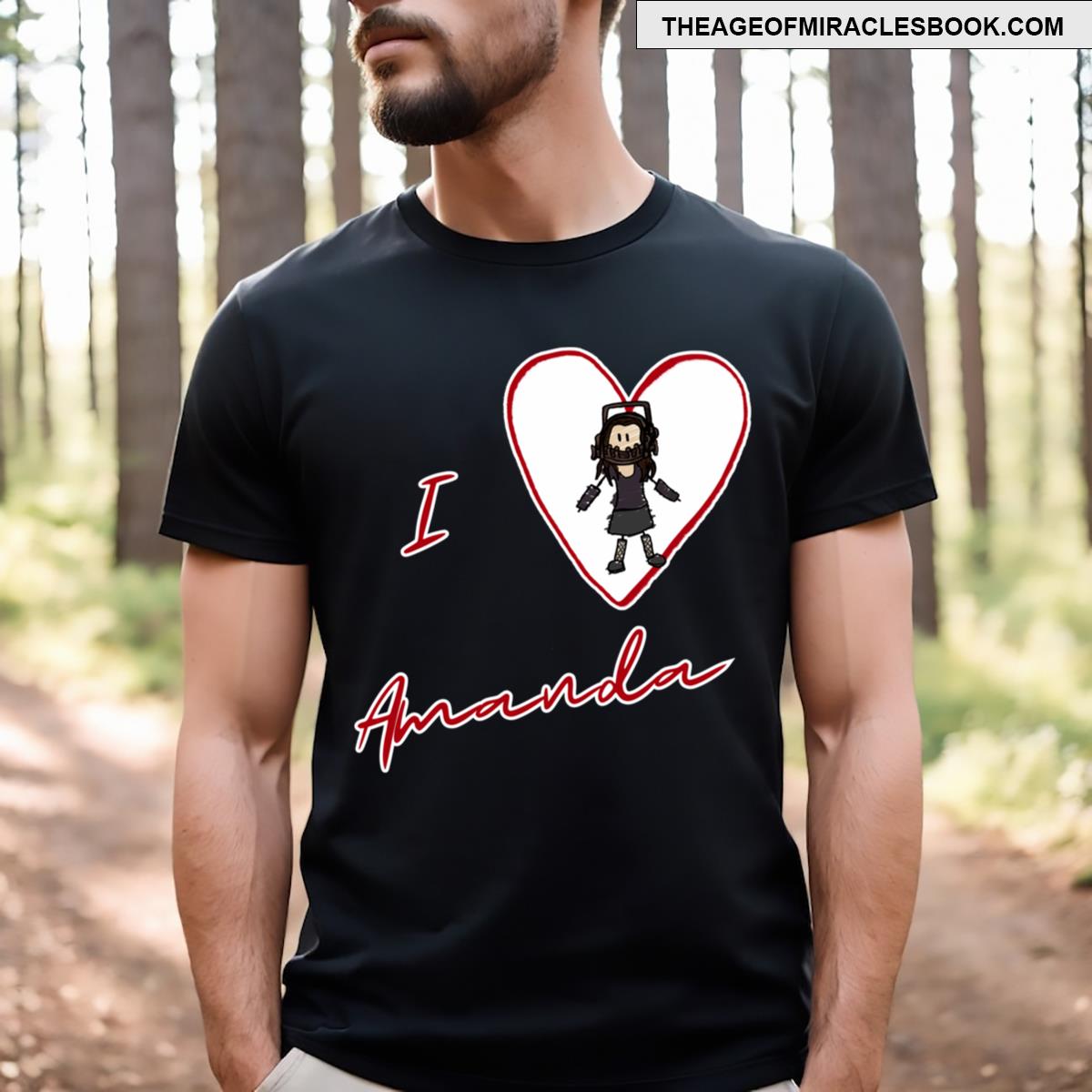 I Heart Amanda T-shirt