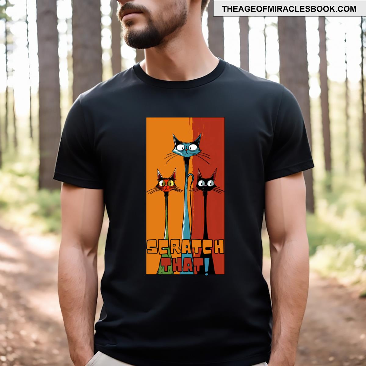 Scratch That Cat Collection T-shirt