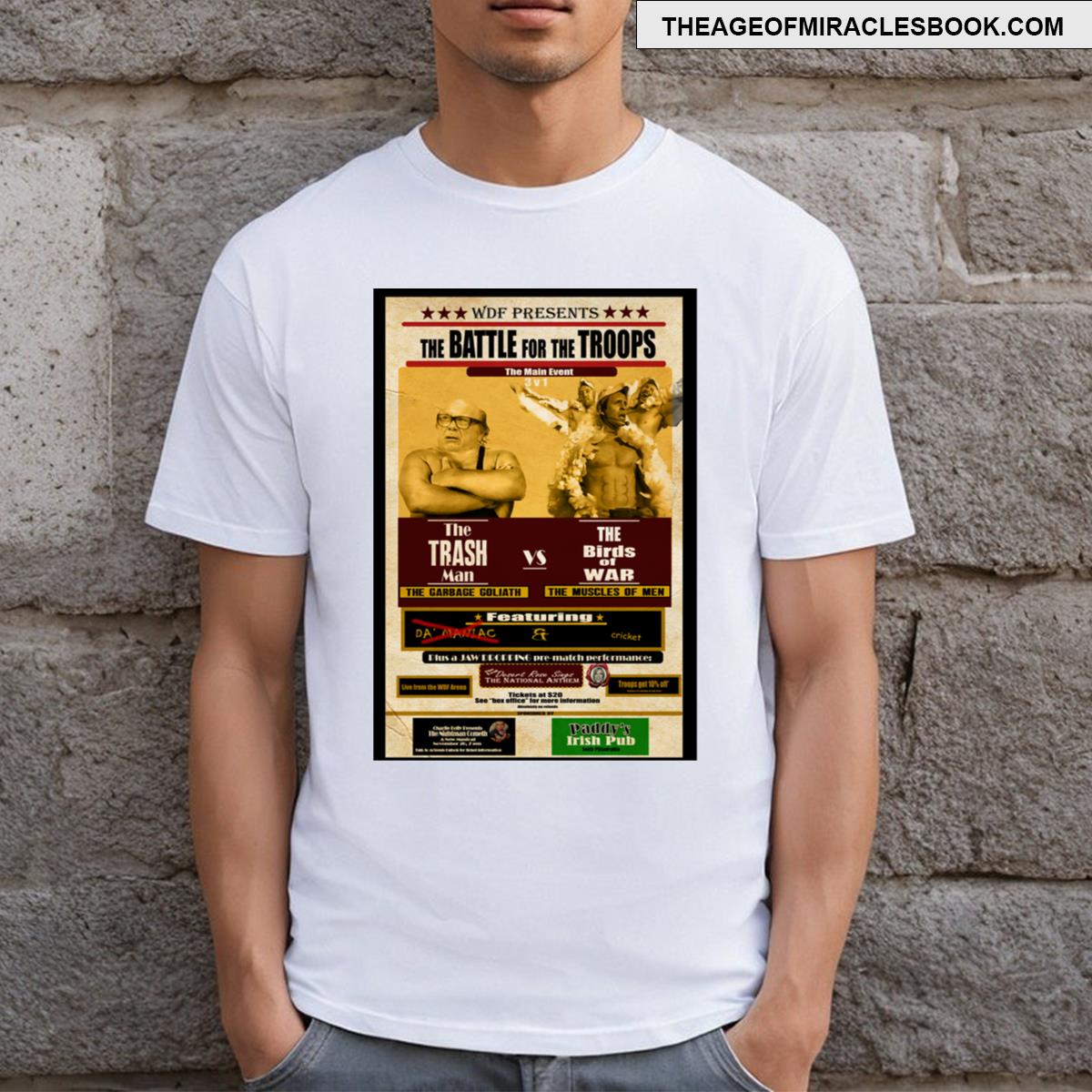 The Battle For The Troops T-shirt