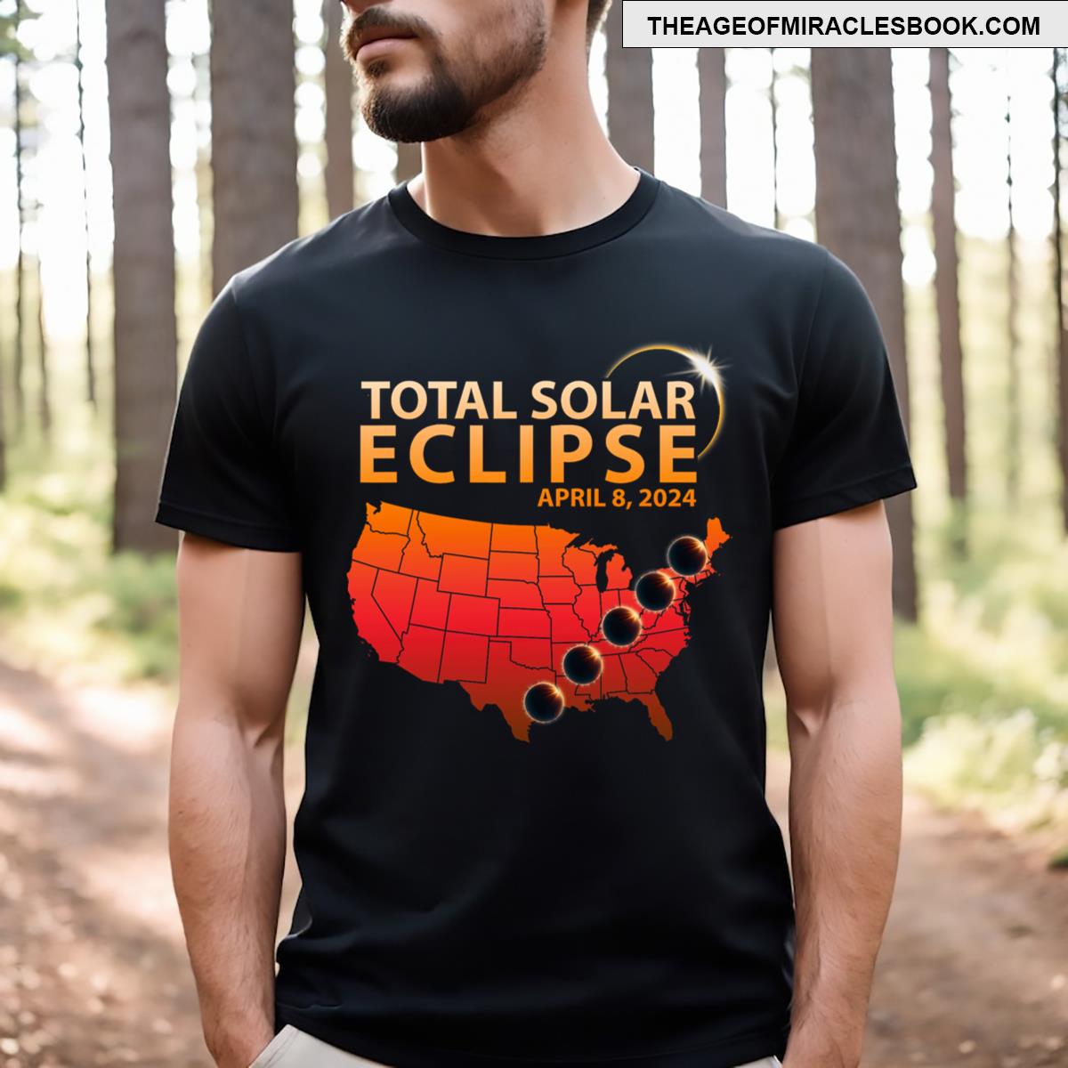 Total Solar Eclipse April 8 2024 Totality Solar Eclipse T-shirt