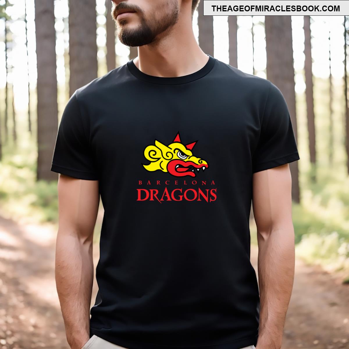 Barcelona Dragons Logo T-shirt