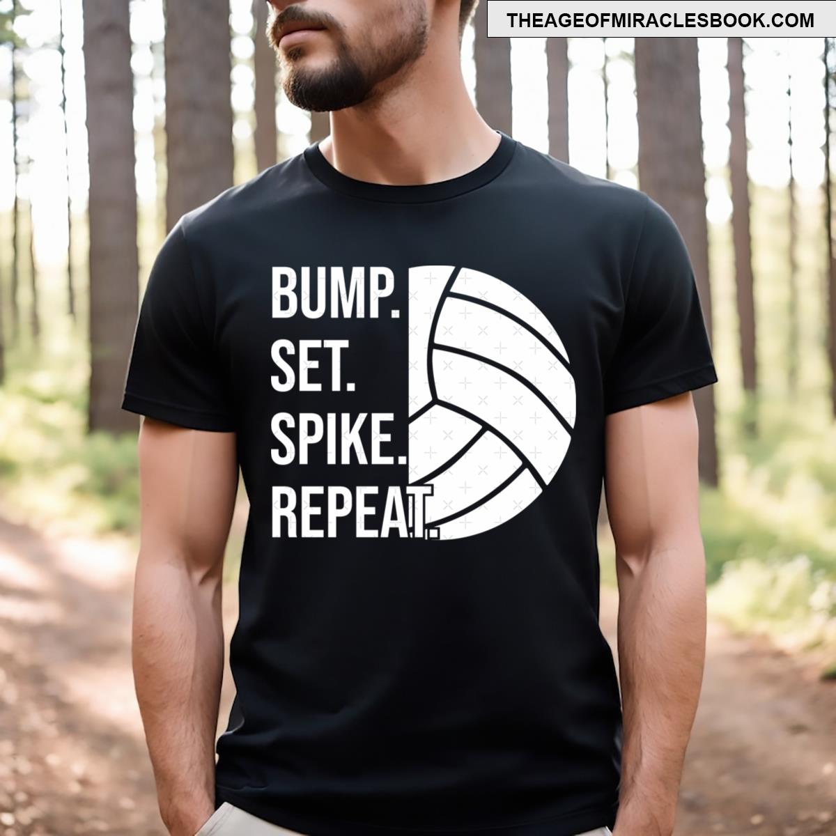 Bump Set Spike Repeat Volleyball Essential T-shirt