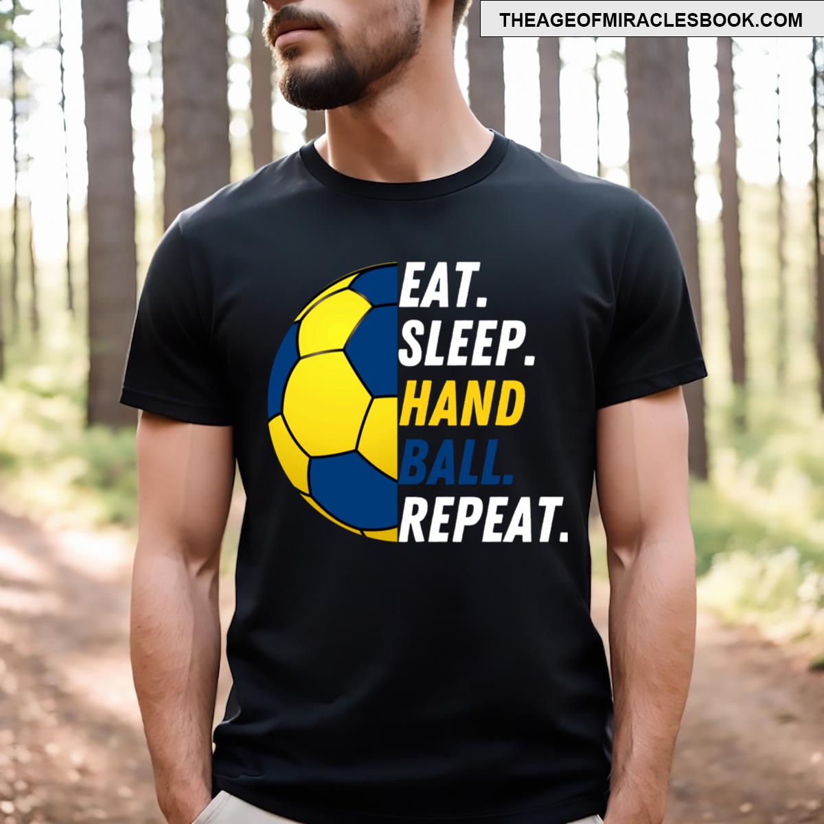 Eat Sleep Handball Repeat T-shirt