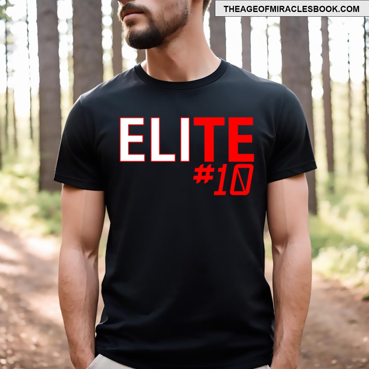 Eli Manning Elite 10 Giants Essential T-shirt