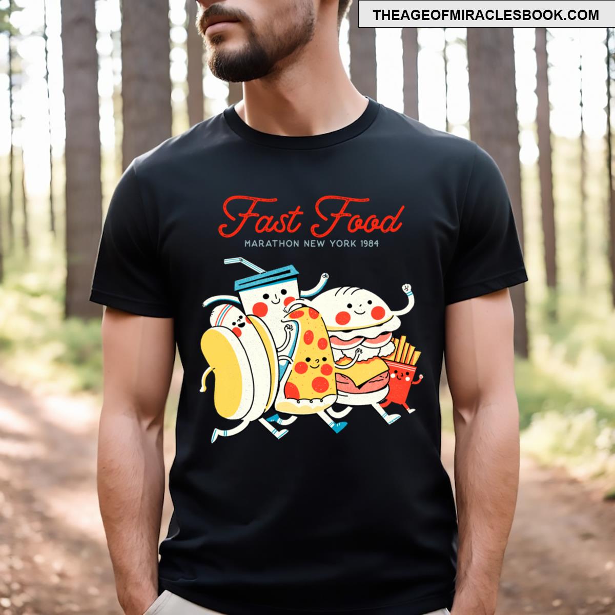 Fast Food Marathon T-shirt
