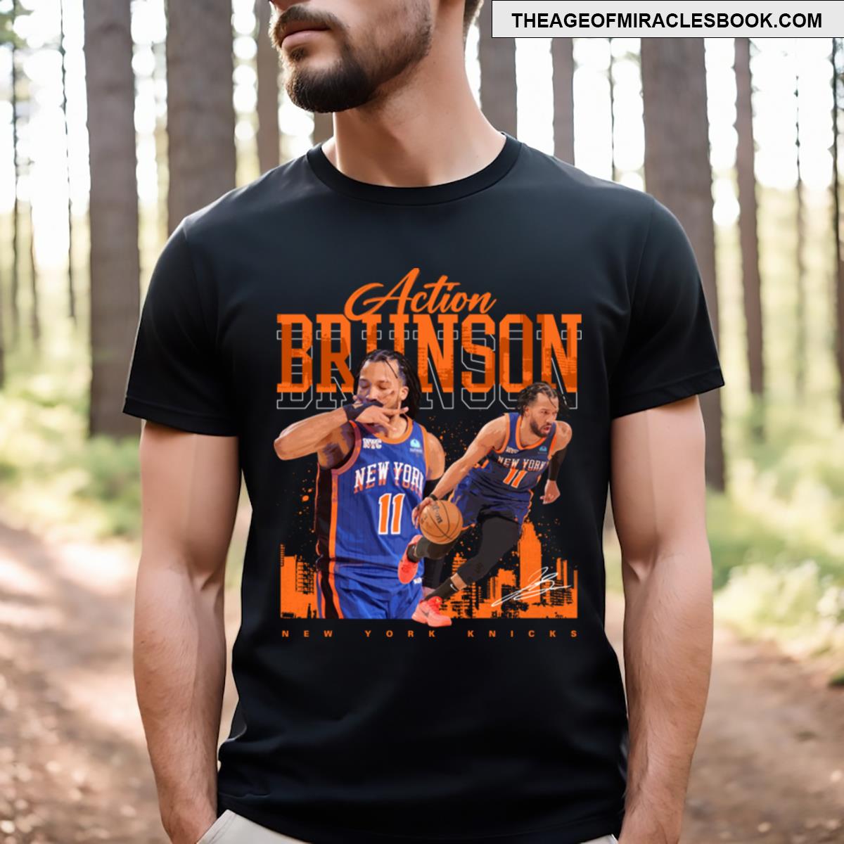 Jalen Brunson Action T-shirt