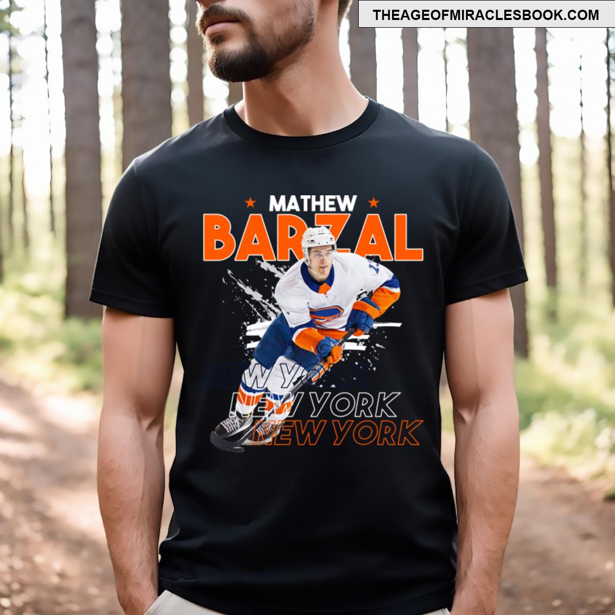 Mathew Barzal Superstar Pose T-shirt