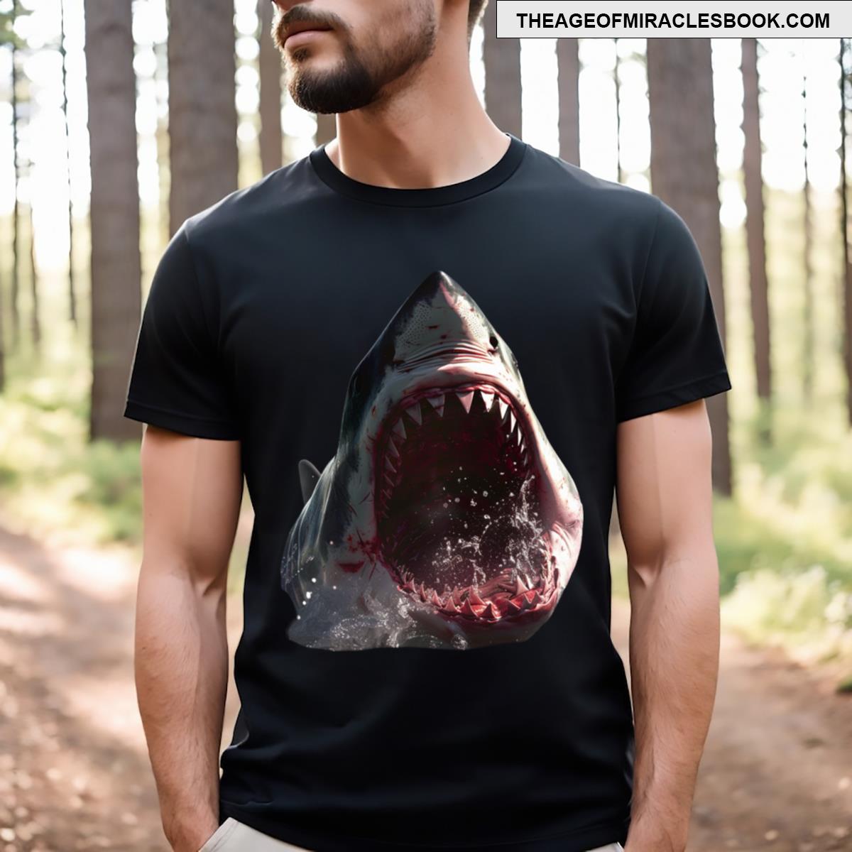 Observing Shark Feeding T-shirt