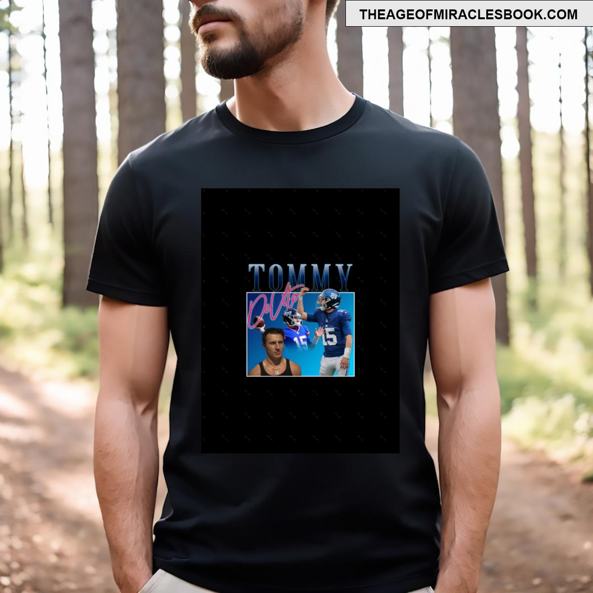 Tommy Devito Giants Graphic T-shirt