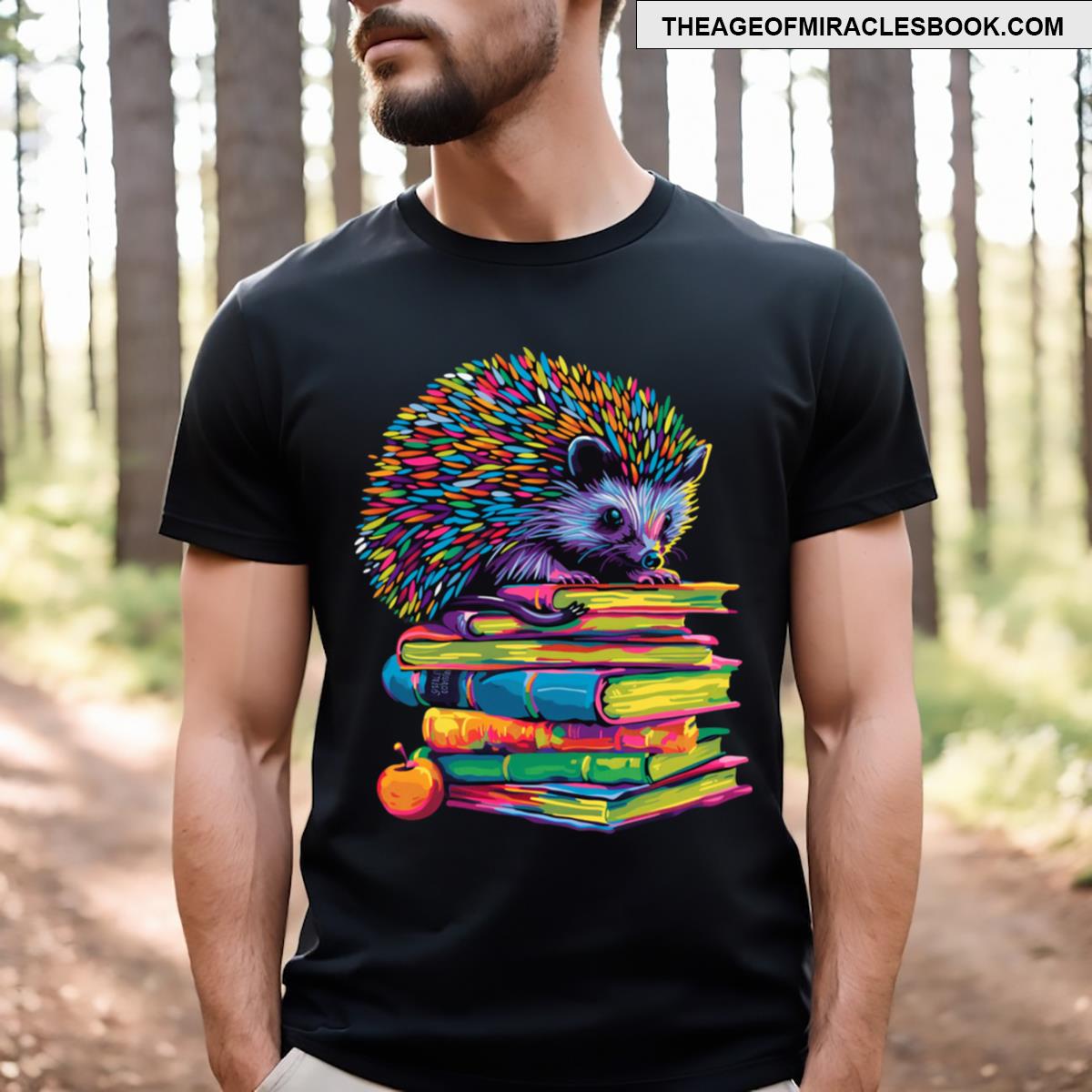 Wanderlust And Hedgehog Dust T-shirt
