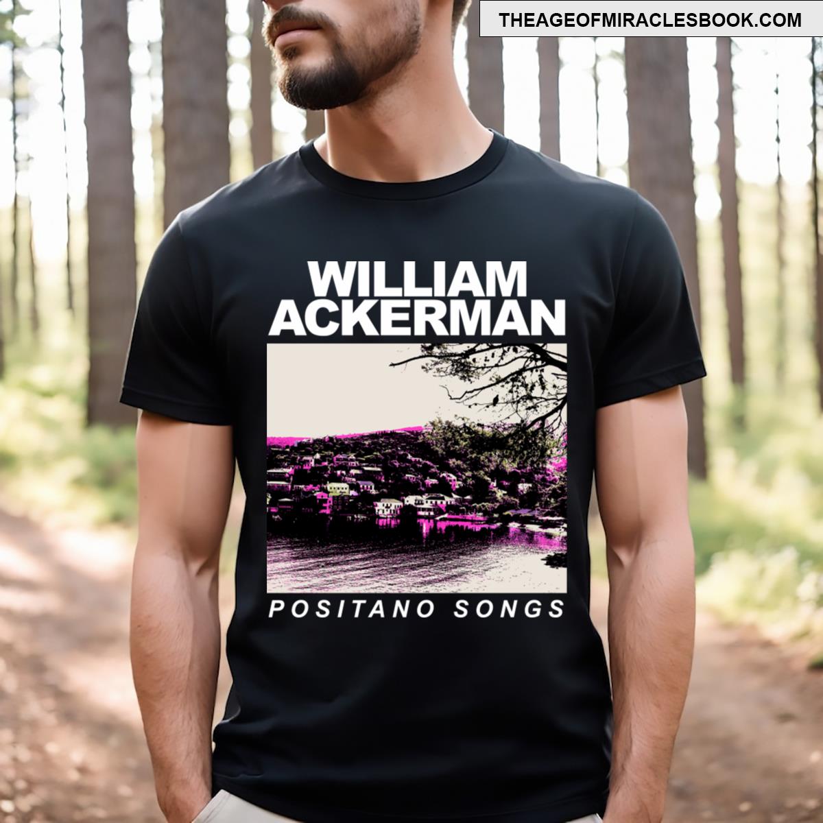 William Ackerman Positani Songs T-shirt